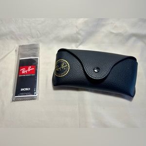 Ray-Ban Leather Sunglasses Case